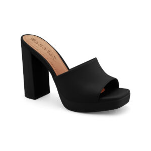 Tamanco Tacon Cuadrado Barbie