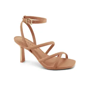 Sandalia de tiras taco fino